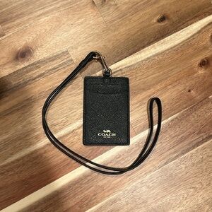 Coach id lanyard